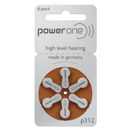 BATERII AUDITIVE POWER ONE P312 BLISTER 6 VARTA BATERII AUDITIVE POWER ONE P312 BLISTER 6 VARTA