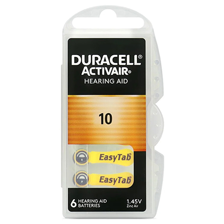 BATERIE AUDITIVA DURACELL 10 BLISTER 6 BUC BATERIE AUDITIVA DURACELL 10 BLISTER 6 BUC