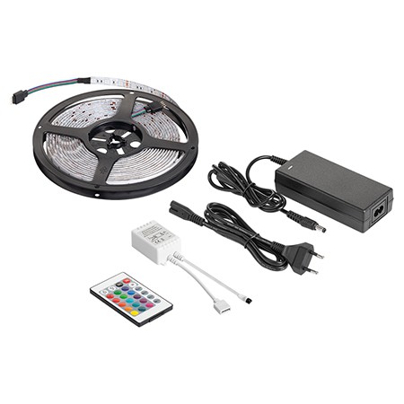 KIT BANDA LED RGB CONTROLLER SI ALIMENTATOR