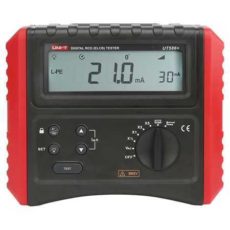 MULTIMETRU DIGITAL TESTER RCD UT586+ UNI-T