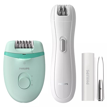 SET EPILATOR SATINELLE OPTI-LIGHT PHILIPS