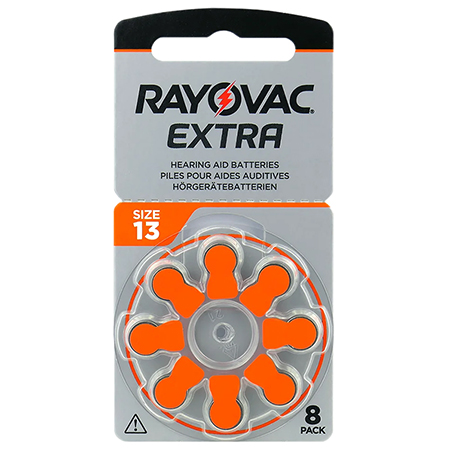 BATERIE AUDITIVA RAYOVAC EXTRA 13 BLISTER 8