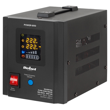 UPS CENTRALE SINUS PUR 800VA 500W 12V REBEL