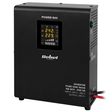 UPS CENTRALE SINUS PUR 500VA 300W 12V REBEL