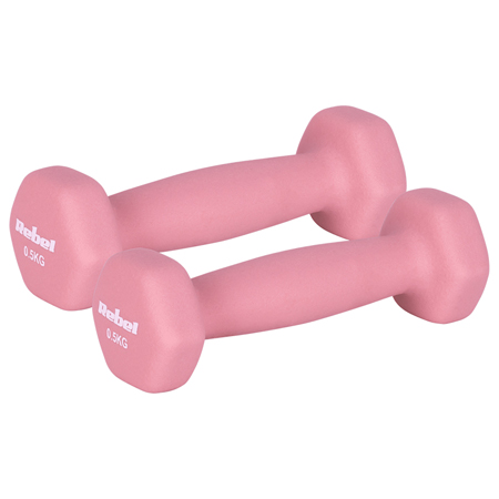 GANTERA FONTA INVELIS NEOPREN HEX 2 X 0.5KG REBEL ACTI