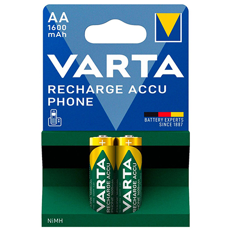 ACUMULATOR AA 1600MAH BLISTER 2 BUC VARTA