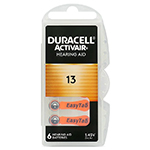 BATERIE AUDITIVA DURACELL 13 BLISTER 6 BUC