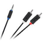 CABLU JACK 3.5 TATA - 2RCA TATA CABLETECH STANDARD 10M