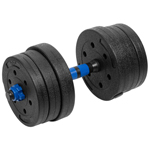 HALTERE REGLABILE CU CONECTOR 2 X 10 KG REBEL ACTIVE