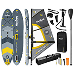 SET PLACA GONFLABILA WINDSURFING SUP 305X76X15 CM